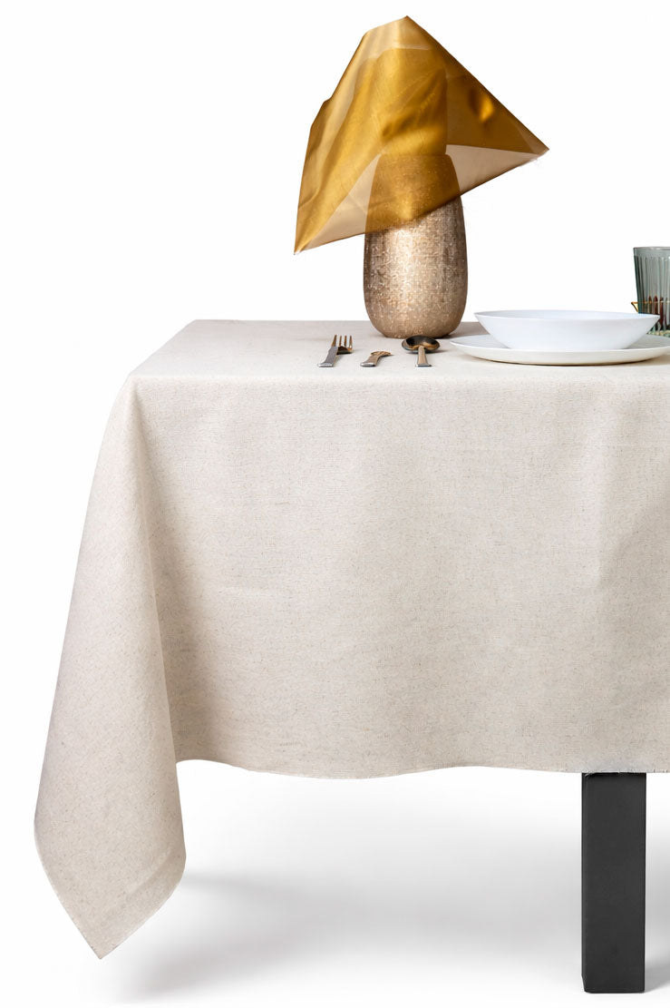 Mantel Lino Rustico Natural