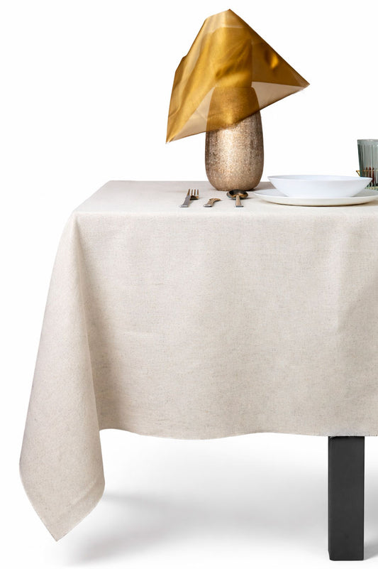 Mantel Lino Rustico Natural