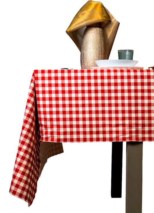 Mantel Cuadro Vichy Rojo